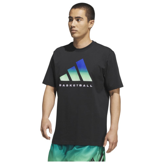 Adidas Ανδρική κοντομάνικη μπλούζα Basketball Graphic Tee Adidas Ανδρική κοντομάνικη μπλούζα Basketball Graphic Tee